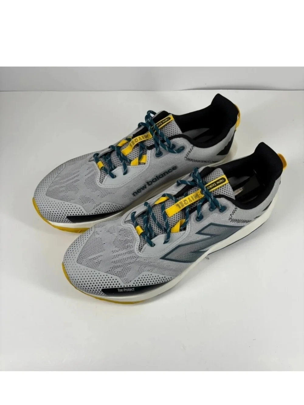 New Balance DynaSoft Nitrel v6 Men's 12 4E Raincloud Trail Running Shoe MTNTRLY6